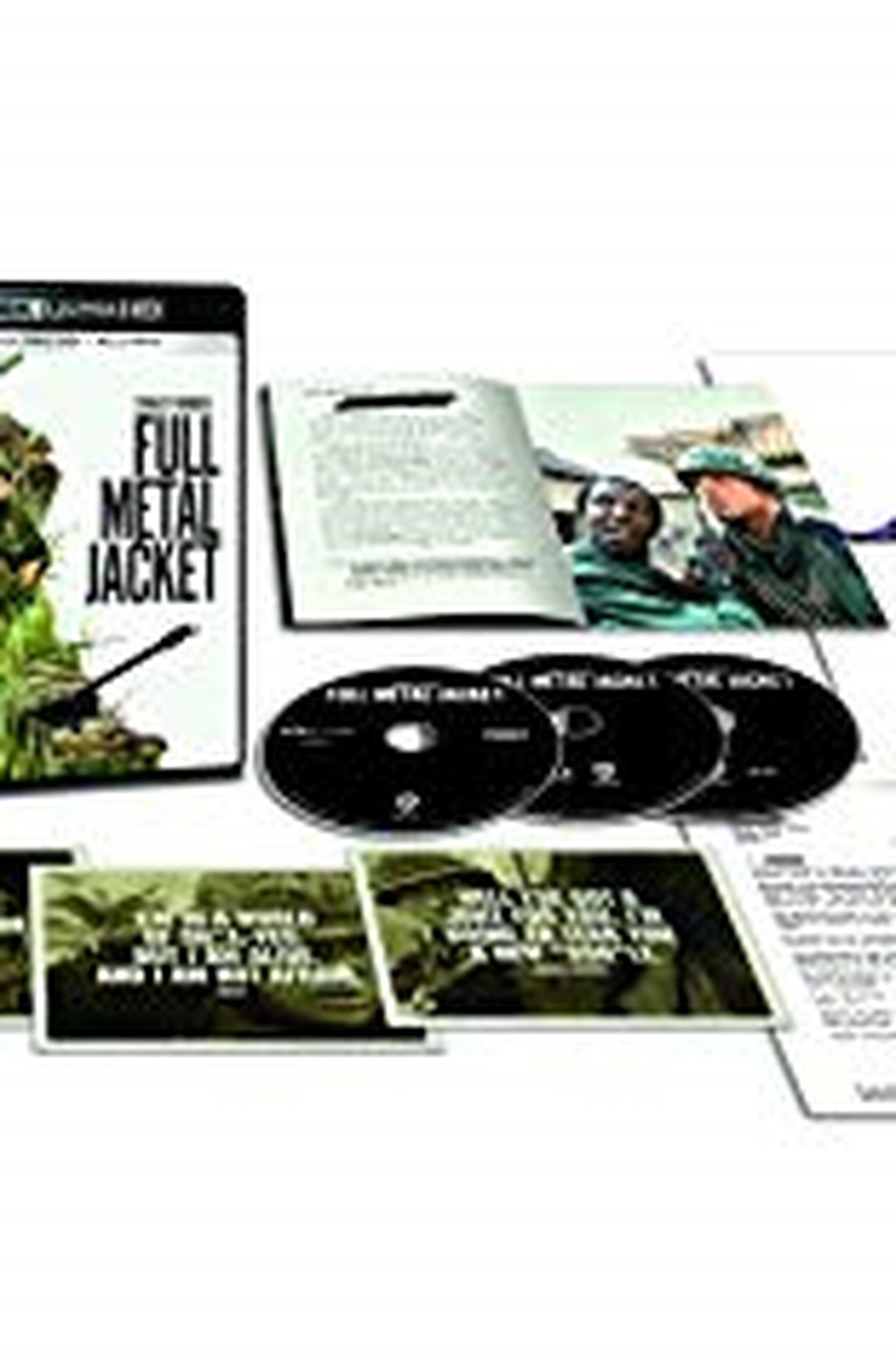 Full Metal Jacket [Édition collector-4K Ultra HD + Blu-Ray + DVD + Livret]