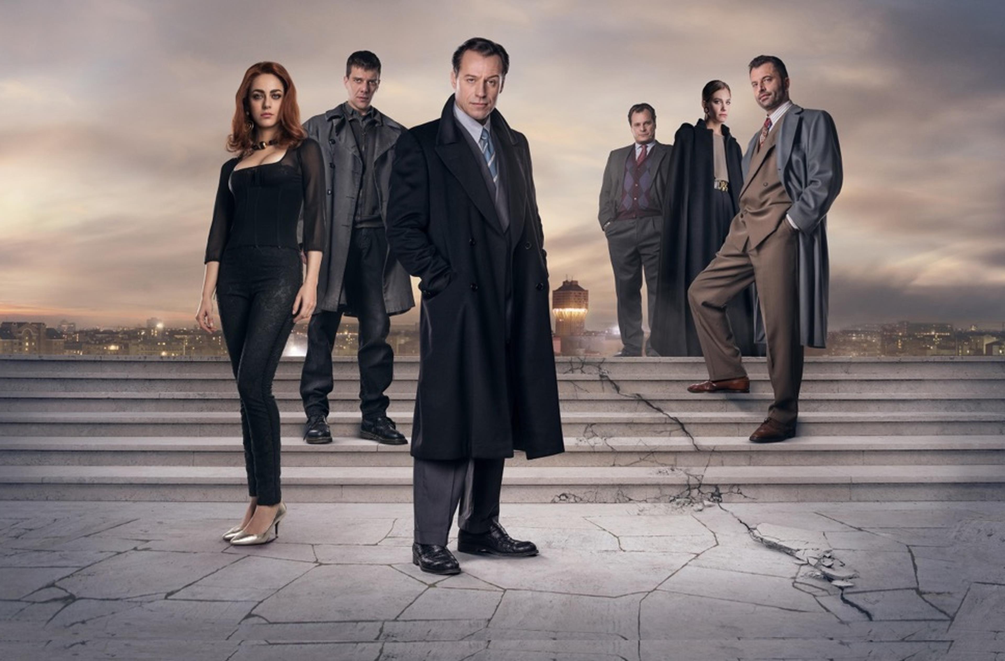 Poster con i personaggi della serie tv