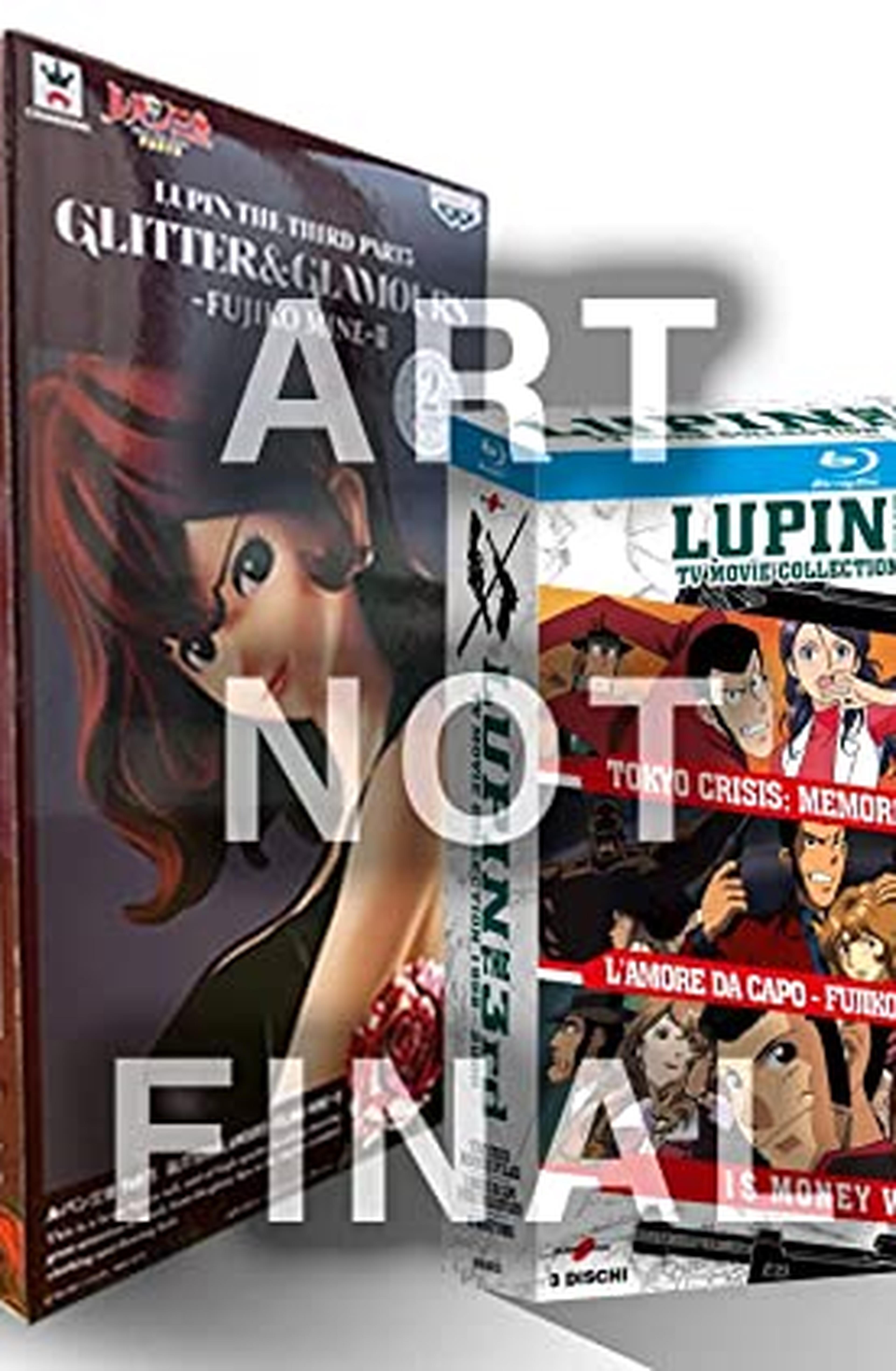Lupin III-Tv Movie Collec."1998-2000”(3 Bd) + Action Fig. Fujiko