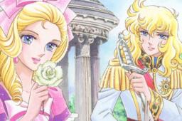 Maria Antonietta e Oscar nel manga Versailles no Bara