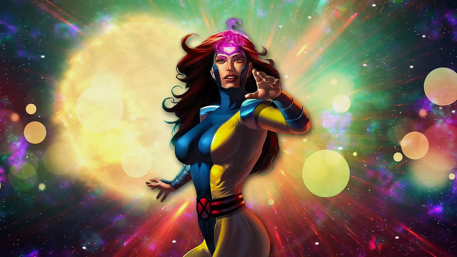 Jean Grey con il suo iconico costume anni '90
