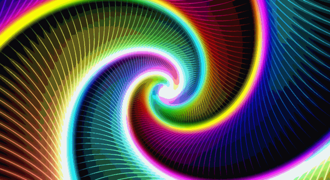 Una spirale colorata - Sfondi per PC, iPhone, Android e profilo WhatsApp da scaricare 