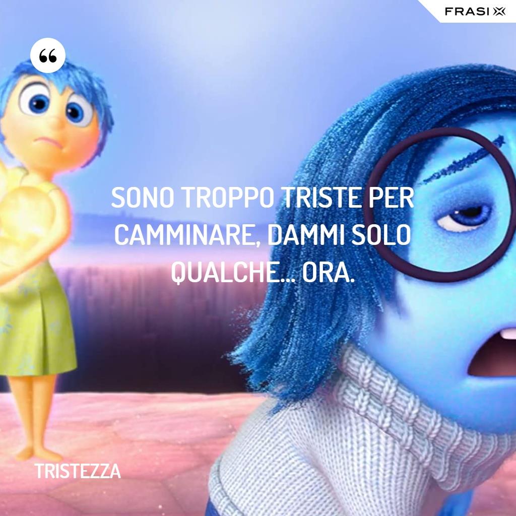 Immagine con frasi di Tristezza di Inside Out