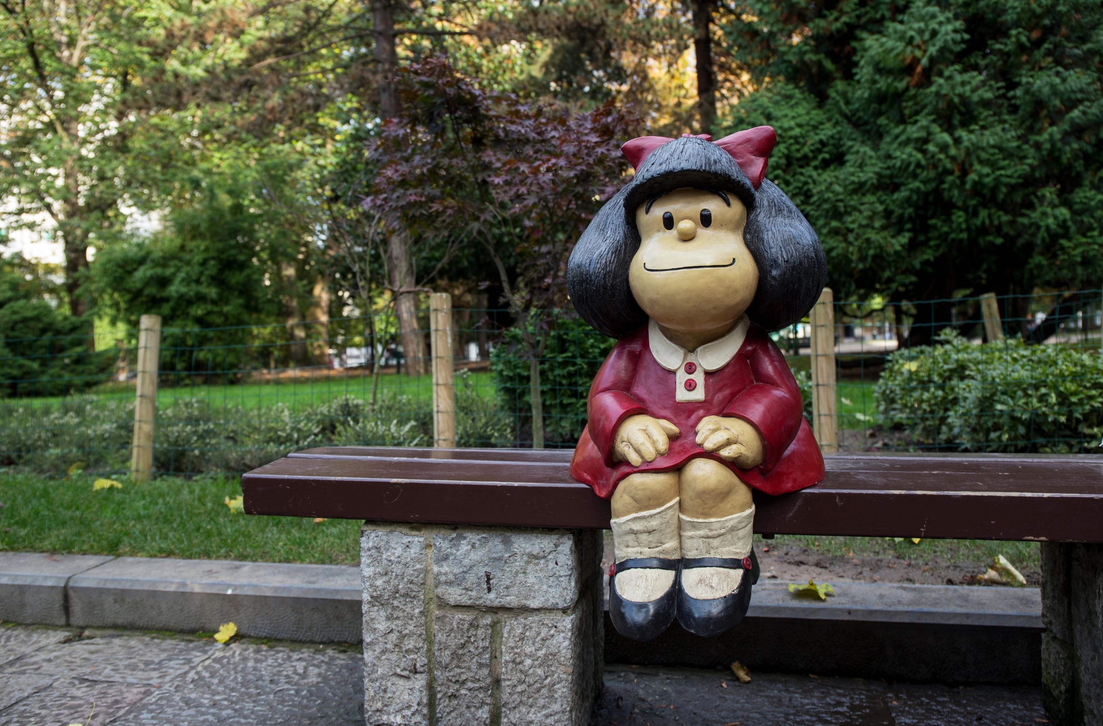 La statua di Mafalda