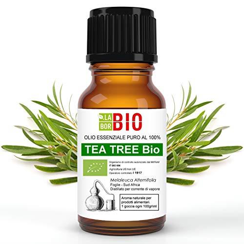 Tea tree Bio Olio essenziale 100% Puro Albero del te' 10 ml