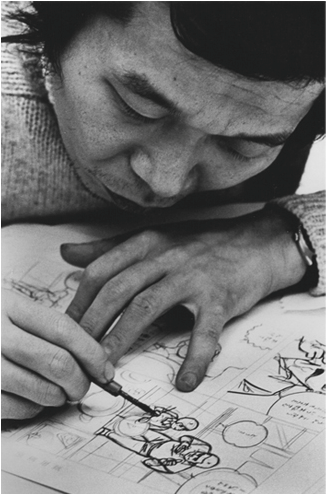 Il mangaka Kazuo Kamimura