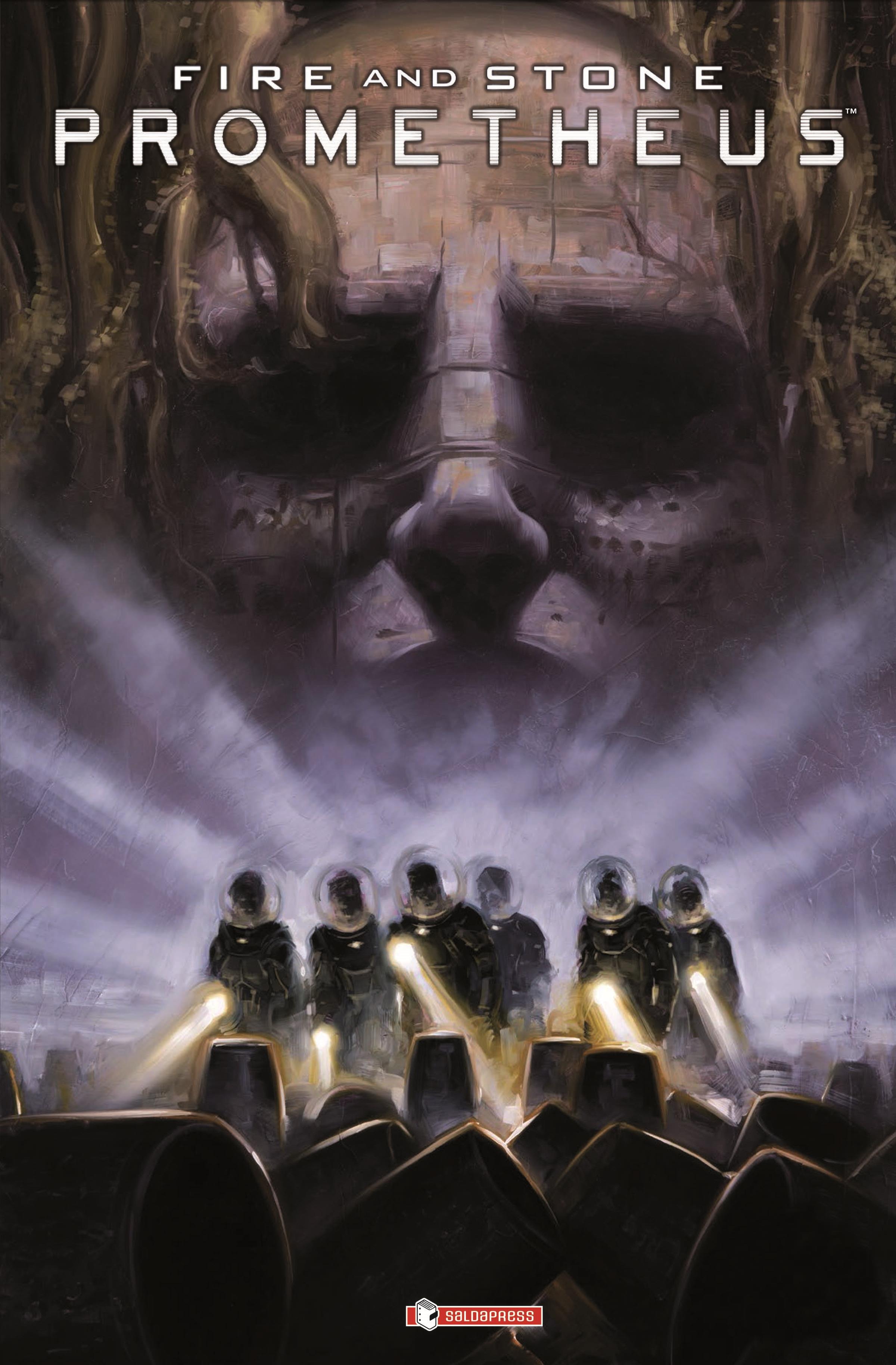 Cover del fumetto Prometheus Fire & Stone
