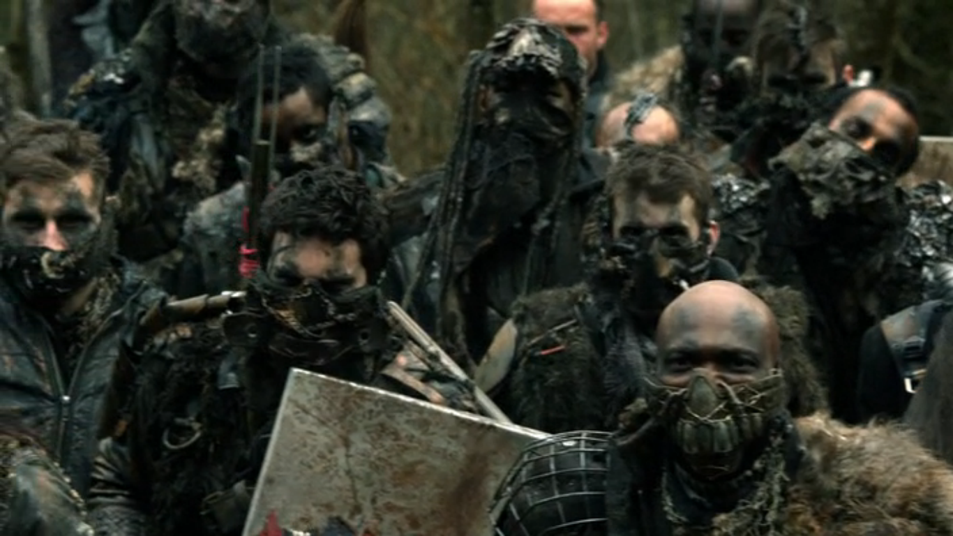 I guerrieri Terresti nella serie tv The 100