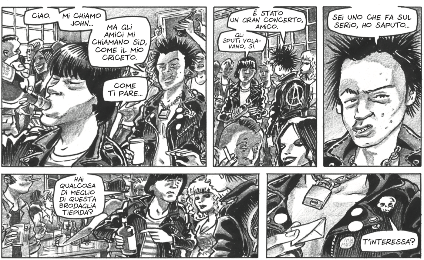 Il concerto a Londra e l'incontro con Sid Vicious