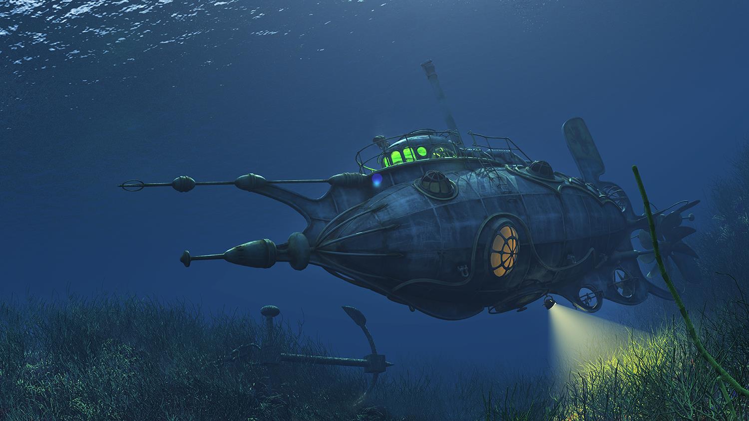Sottomarino fantascientifico