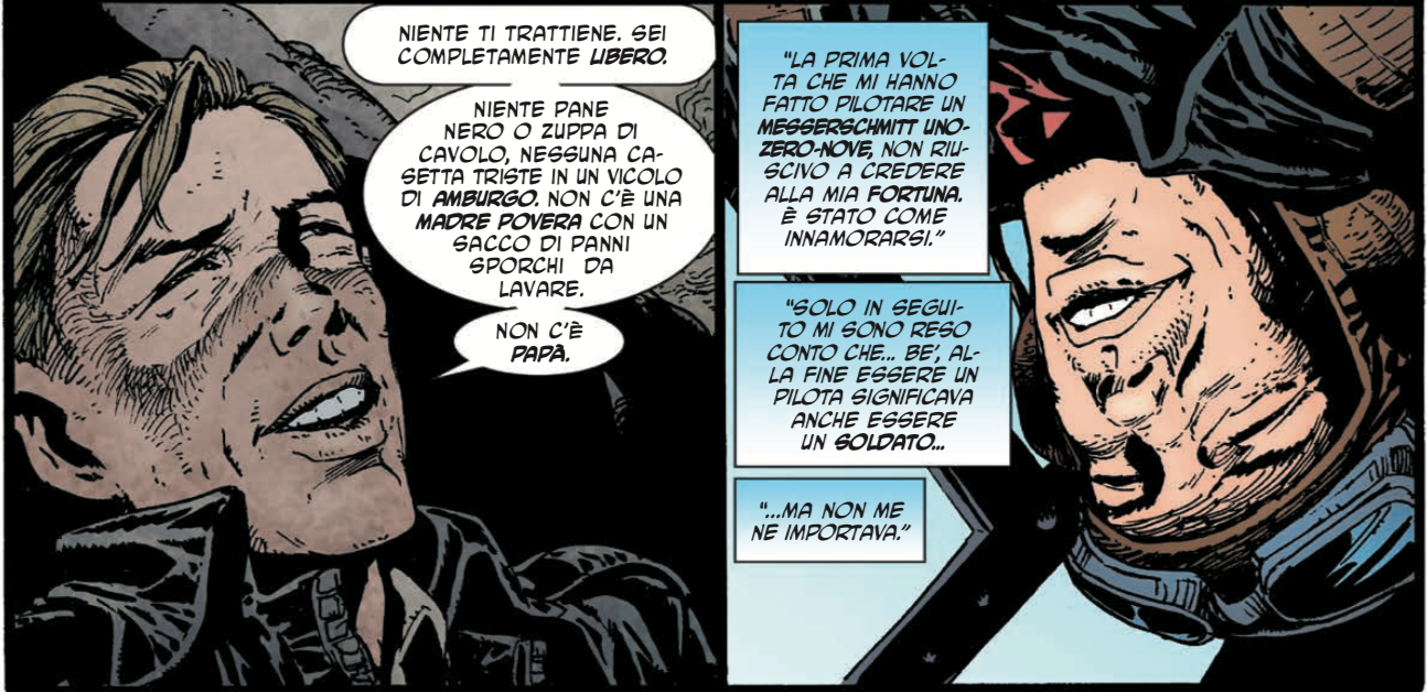 Vignette sul pilota nazista di Le Storie di Guerra di Garth Ennis