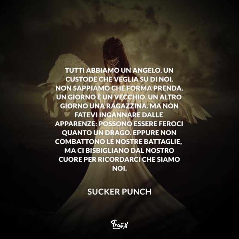 Pensiero Angelo Custode Frasi Celebri Le frasi sull'angelo custode più significative e belle da condividere