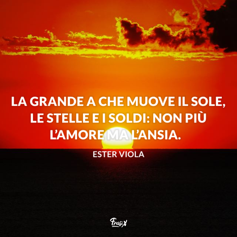 Immagine con citazione viola per frasi sulla paura e ansia