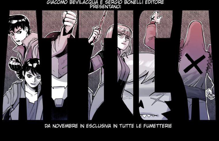 Attica Sergio Bonelli presentazione
