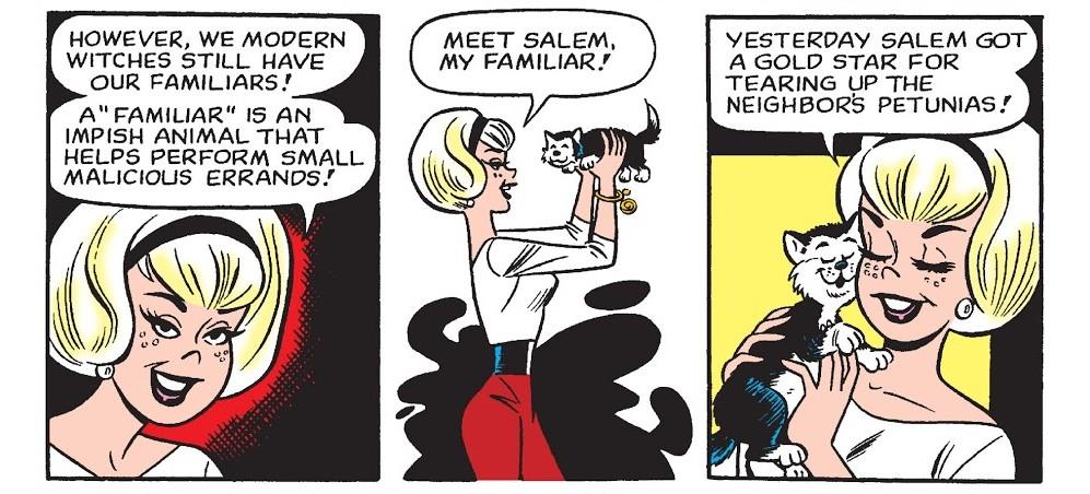 Sabrina, la strega adolescente e il suo gatto Salem: la versione 1971