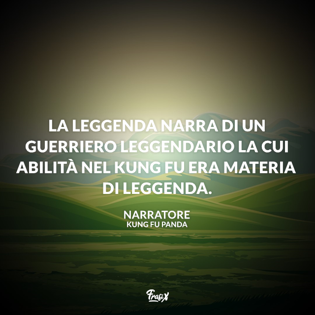 La leggenda narra di un guerriero leggendario la cui abilità nel kung fu era materia di leggenda.