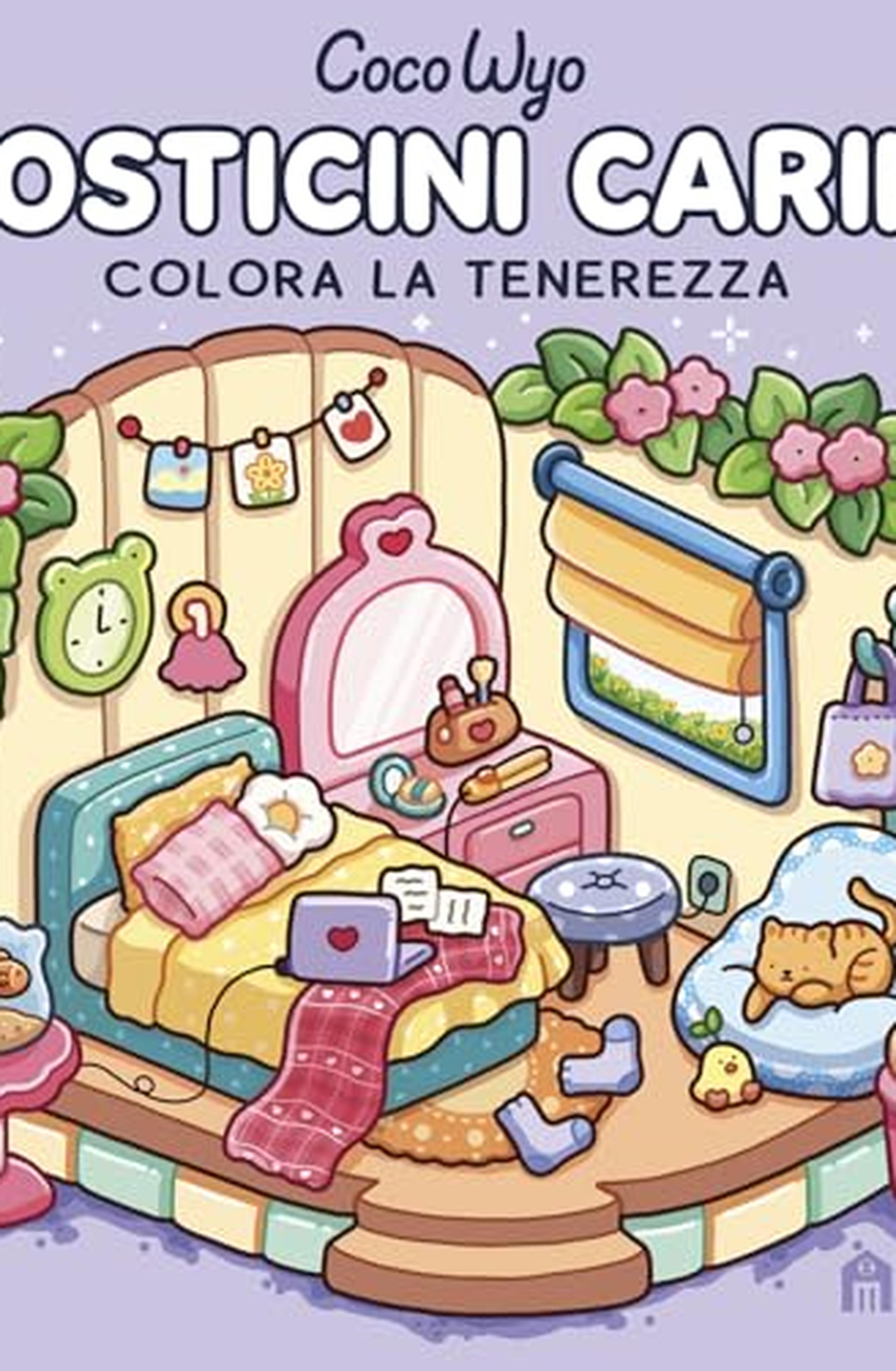 Posticini carini. Libro da colorare per tutte le età (Gli originali Coco Wyo)