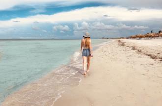 Copertina frasi sulla spiaggia