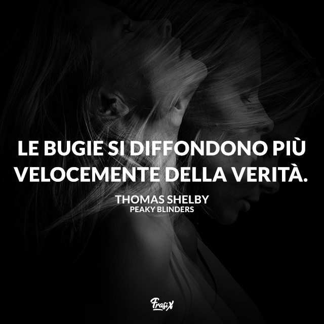 Le bugie si diffondono più velocemente della verità.