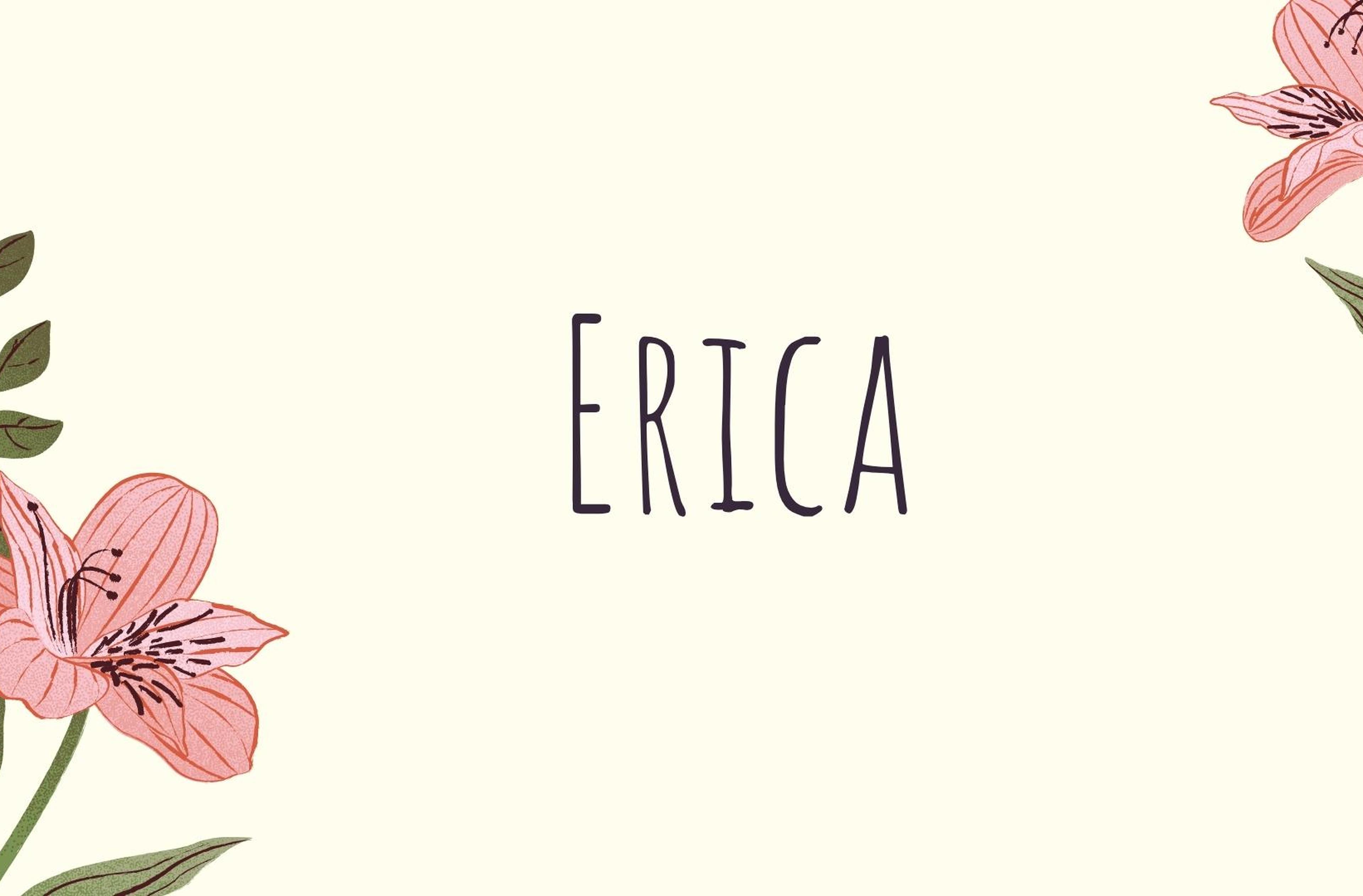Copertina Nome Erica origine e significato