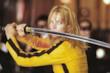 Uma Thurman in una scena di Kill Bill