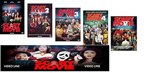 Scary Movie Collezione Completa 1-2-3-4-5 ( 5 Film Dvd) Edizione Italiana