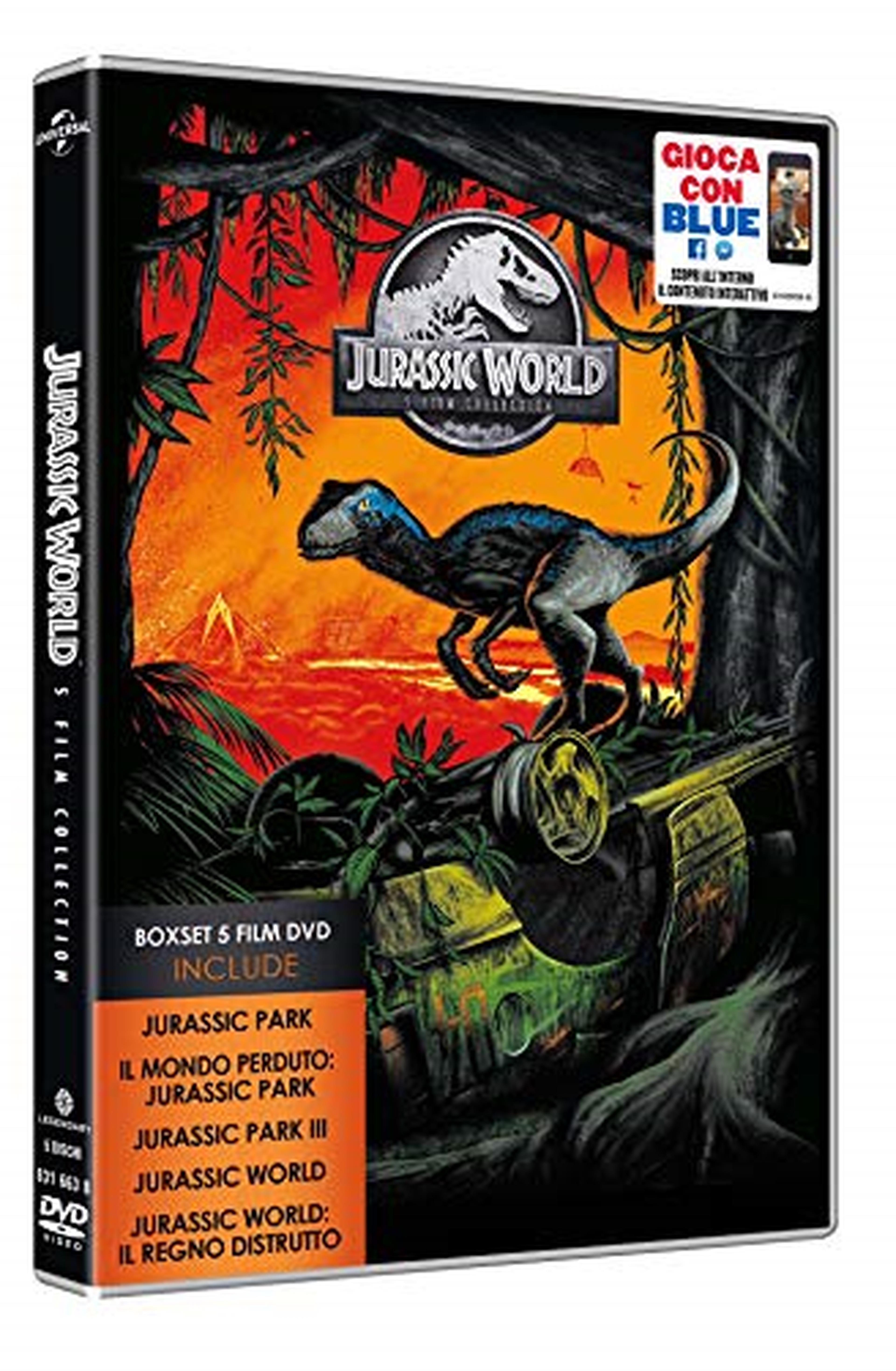 Jurassic 5 Movie Collection (Box 5 Dvd)