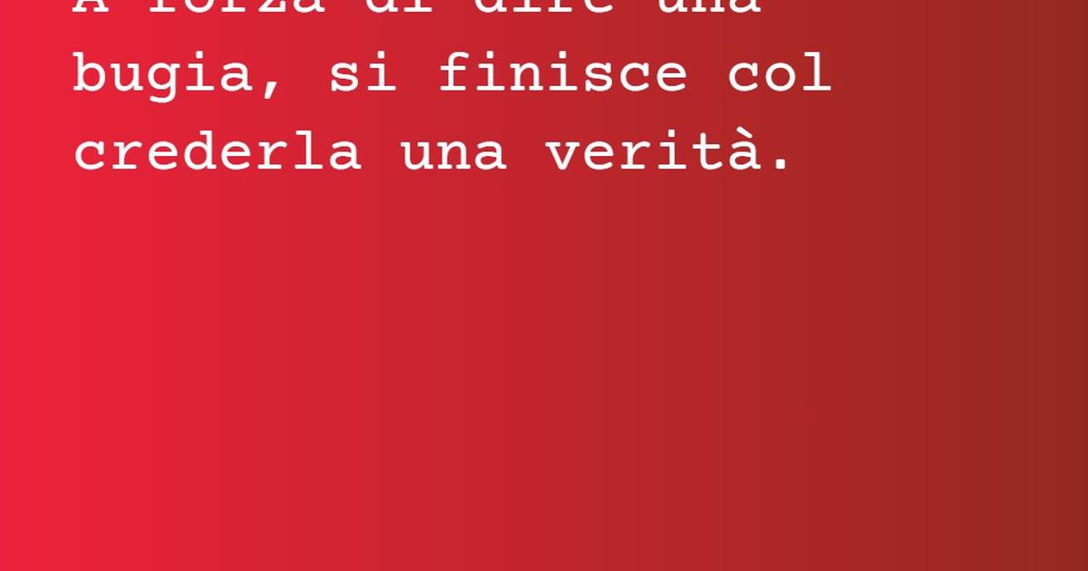 Quando Si è Ubriachi Si Dice La Verità