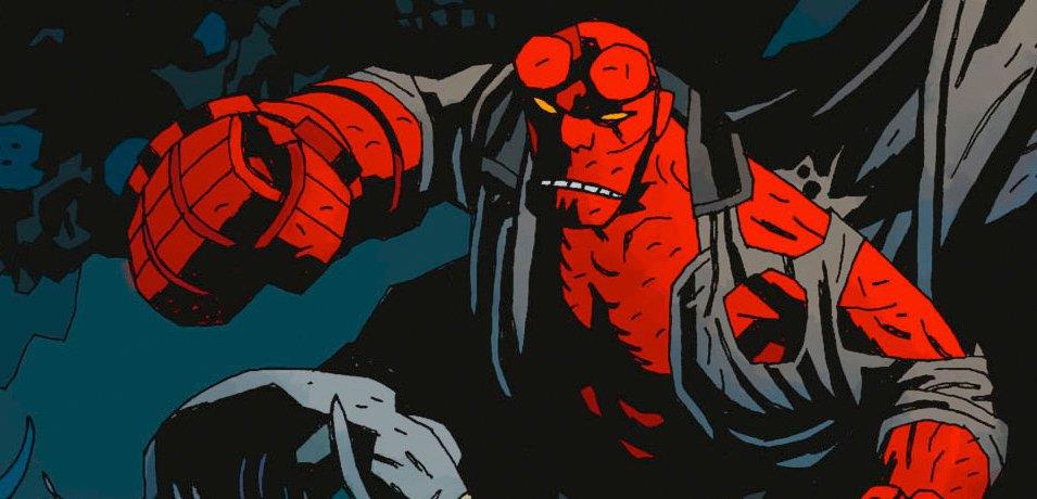 Hellboy di Mike Mignola in versione fumetto