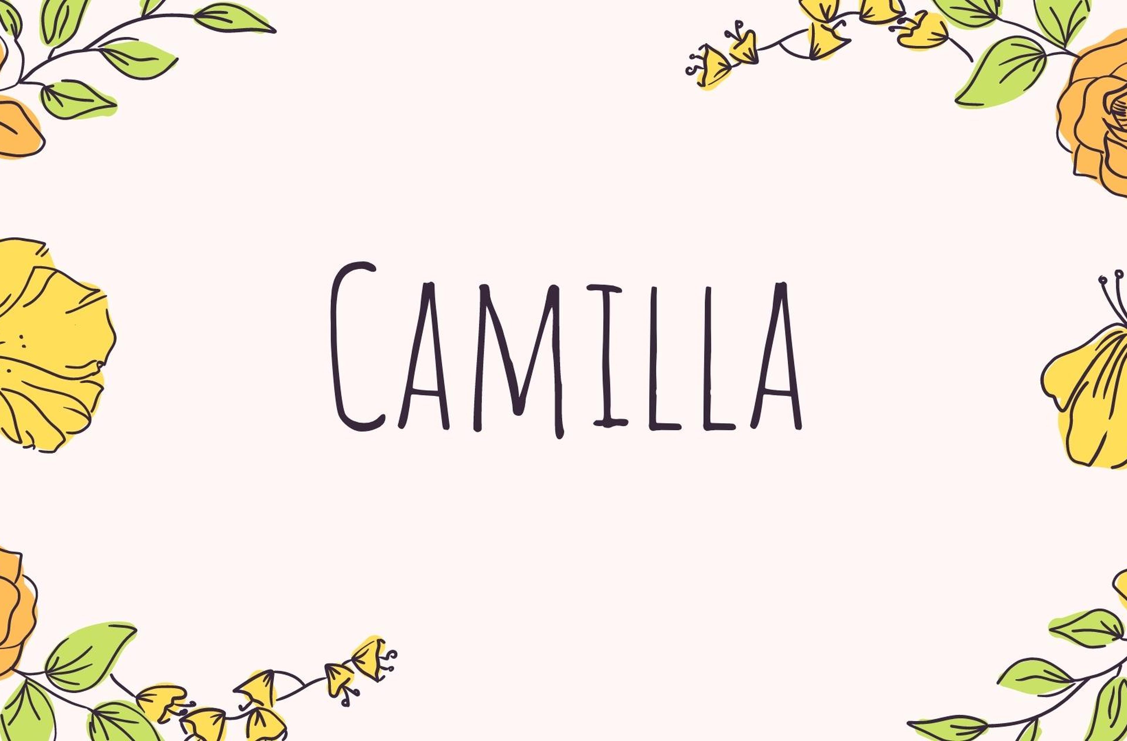 Copertina Nome Camilla origine e significato