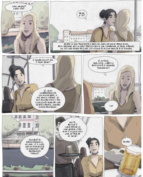 Margot si confronta con la sua amica francese