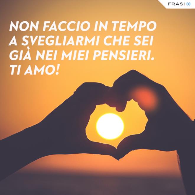 Buongiorno amore mio! Messaggi di buongiorno gratis