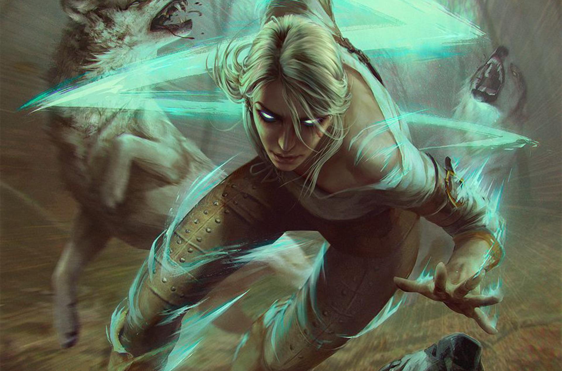 Ciri sulle carte di Gwent