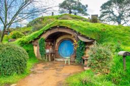 Riproduzione di una casa hobbit