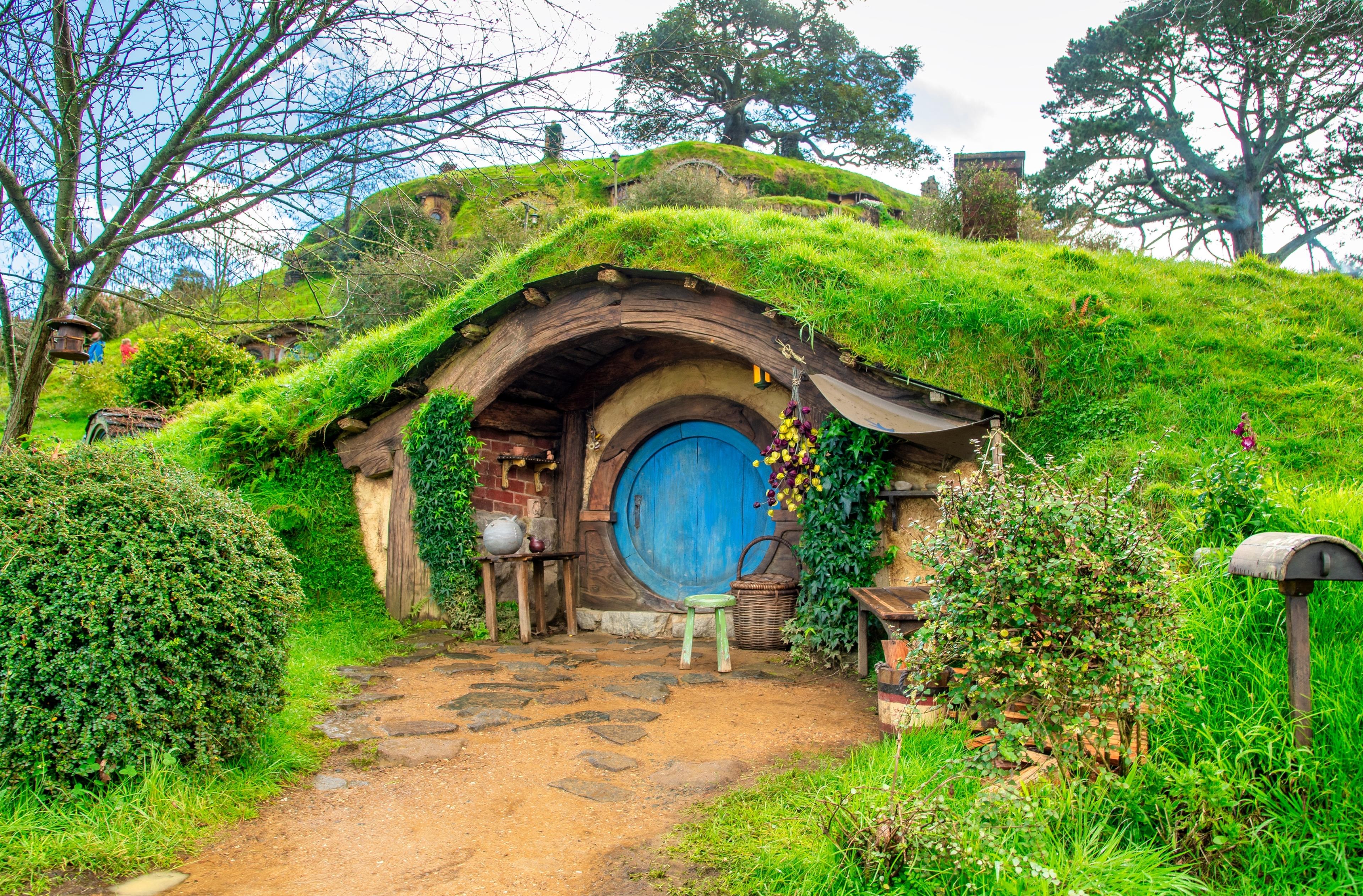 Riproduzione di una casa hobbit