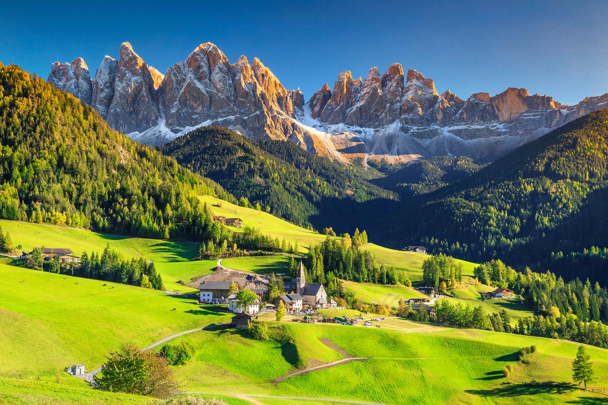 Villaggio in montagna