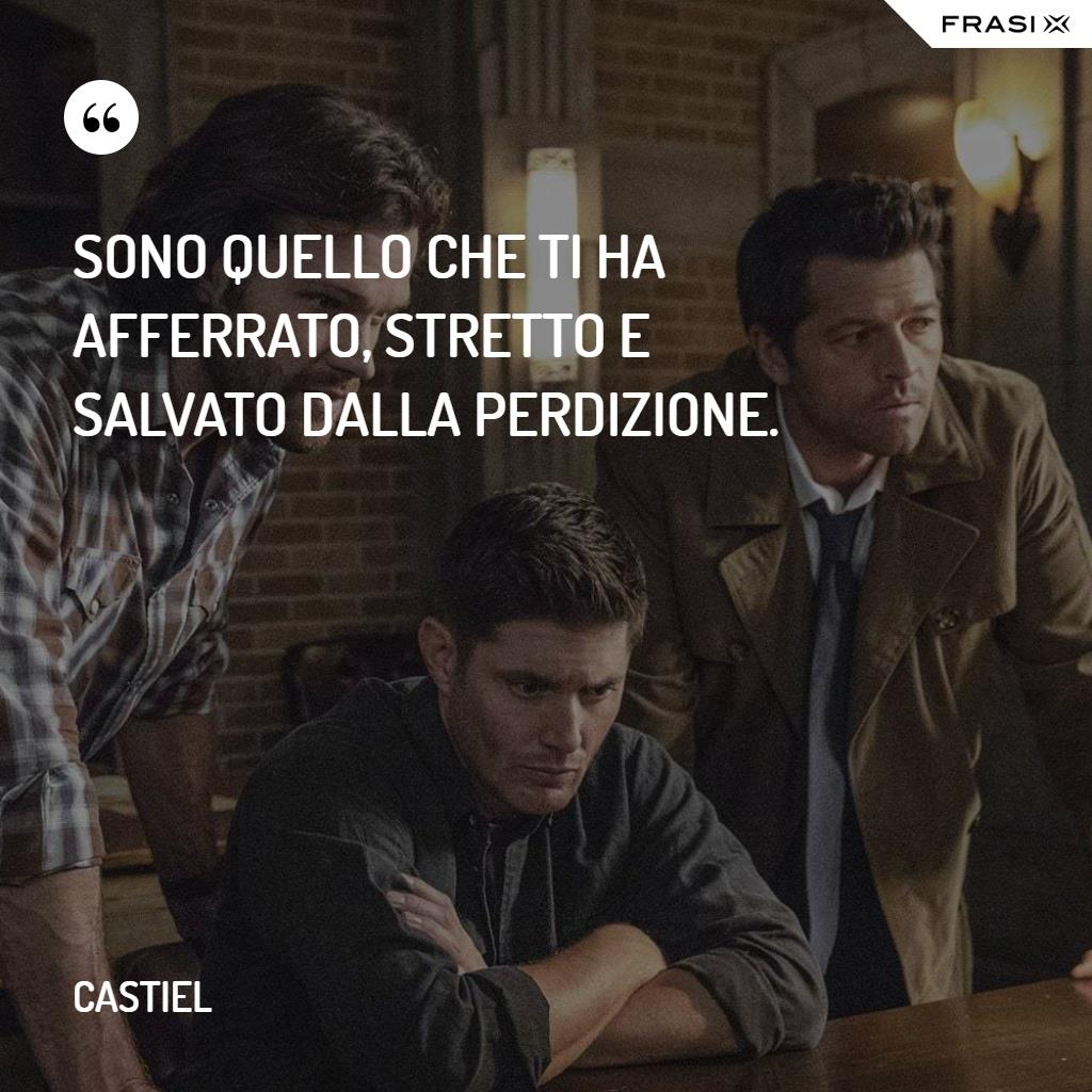 Immagine con citazione castiel per frasi supernatural