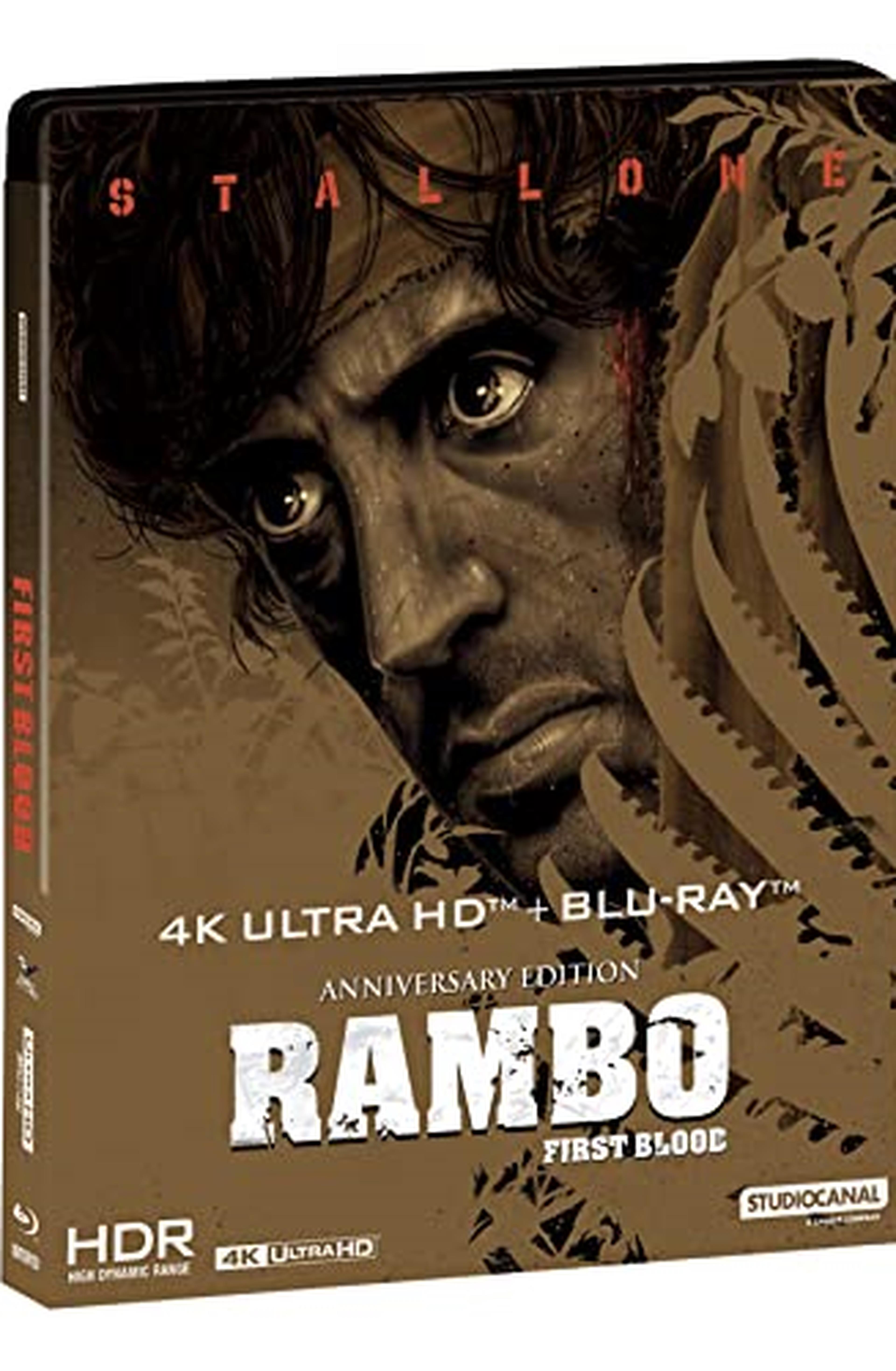 Rambo - 4K Steelbook Anniversary Edition (Bd 4K + Bd Hd) Ltd Numerata + Booklet 48 Pp.