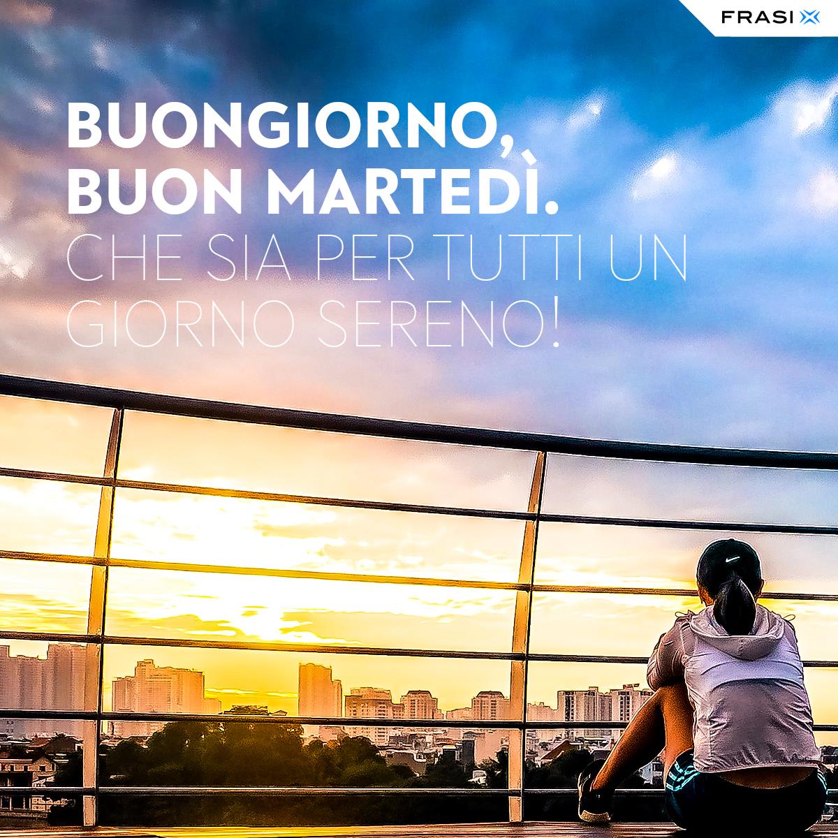 Frase di buon Martedì