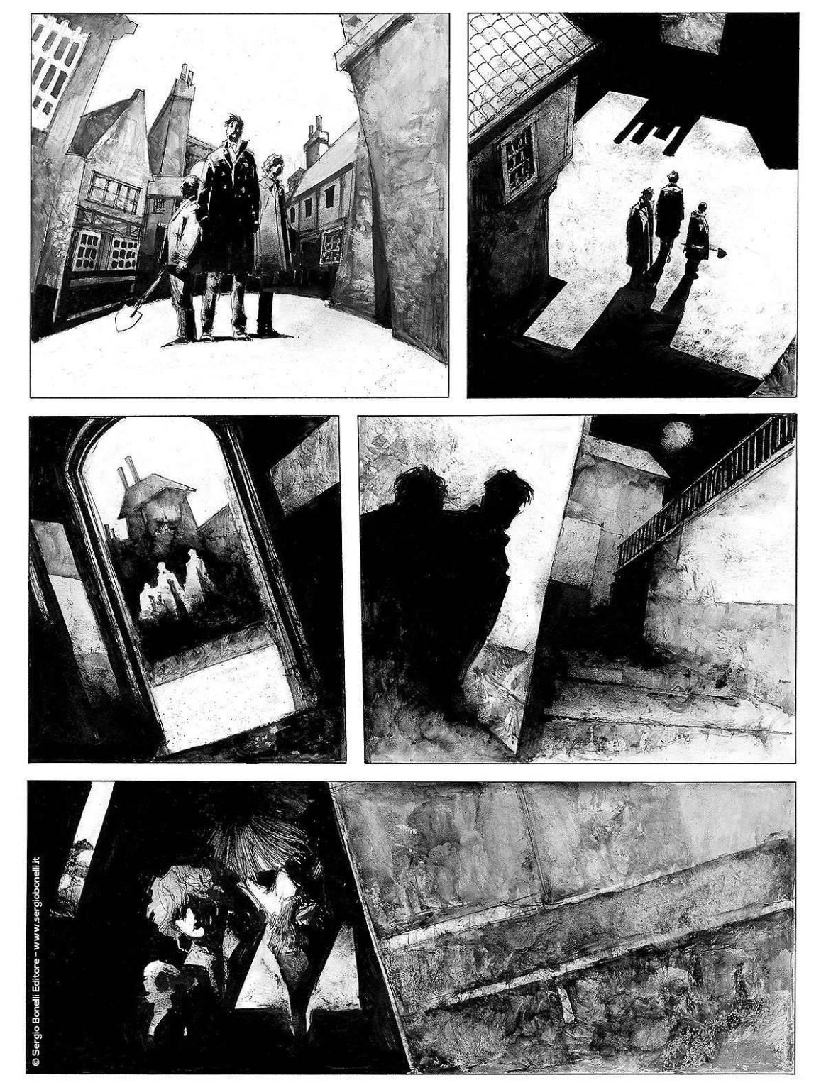 Dylan Dog il tramonto rosso pagine