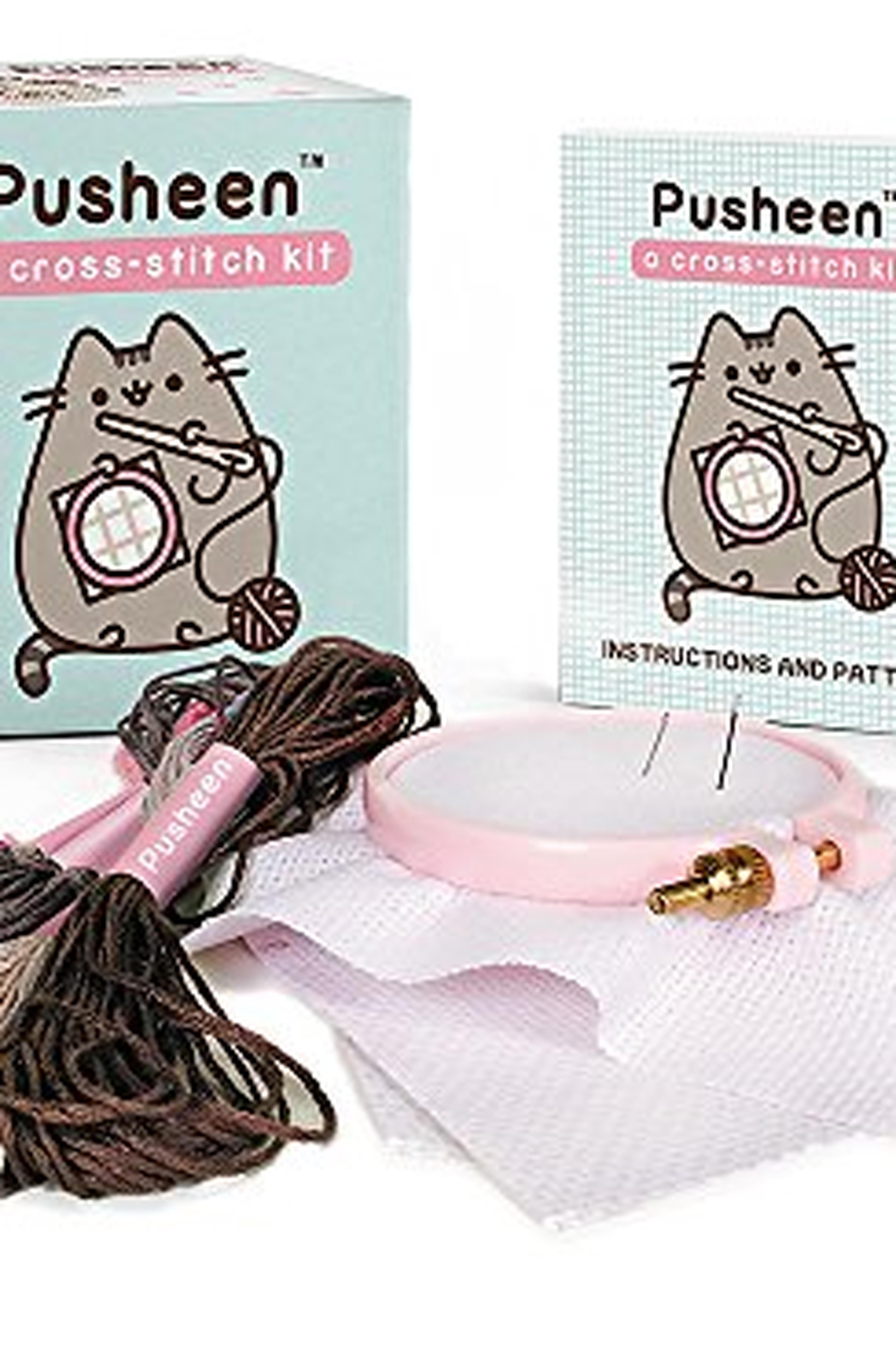 Pusheen: A Cross-Stitch Kit