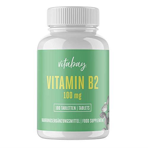 Vitamina B2 riboflavina - 100 mg - compresse vegane (100 compresse vegane)