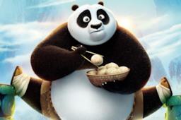 Kung Fu Panda in una scena del film