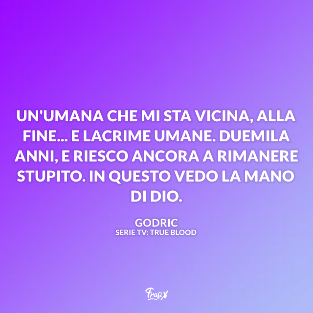 Immagine con frase di True Blood