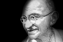 Ritratto di Gandhi
