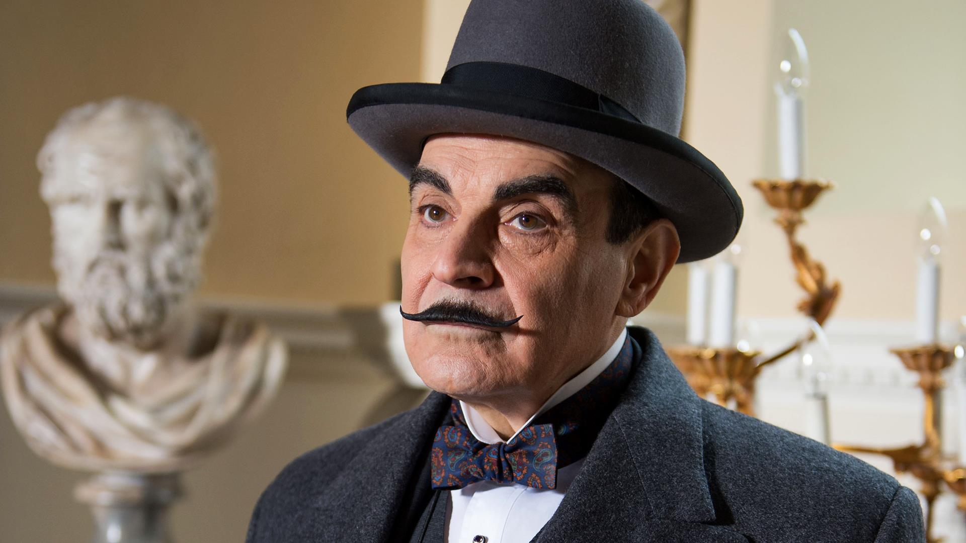 David Suchet, interprete di Poirot sul piccolo schermo