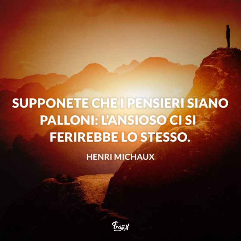 Immagine con citazione henri per frasi sulla paura e ansia