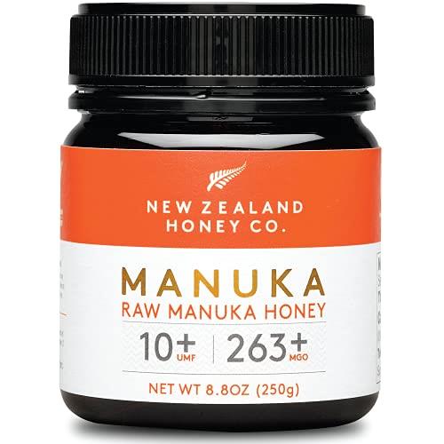 New Zealand Honey Co. Miele di Manuka MGO 263+ / UMF 10+ | Attivo e lordo | Prodotto in Nuova Zelanda | 250g