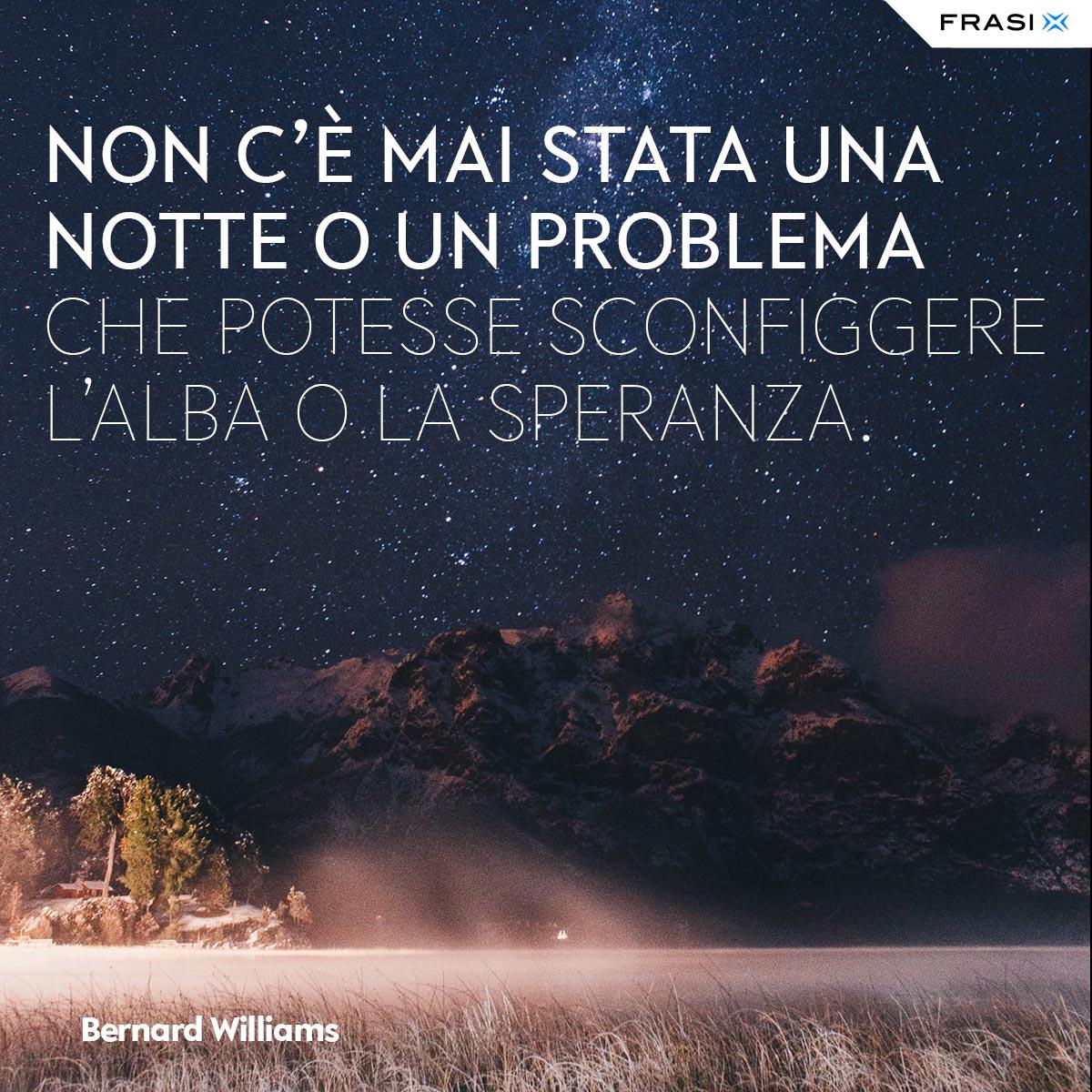 Frasi buonanotte dolci Bernard Williams