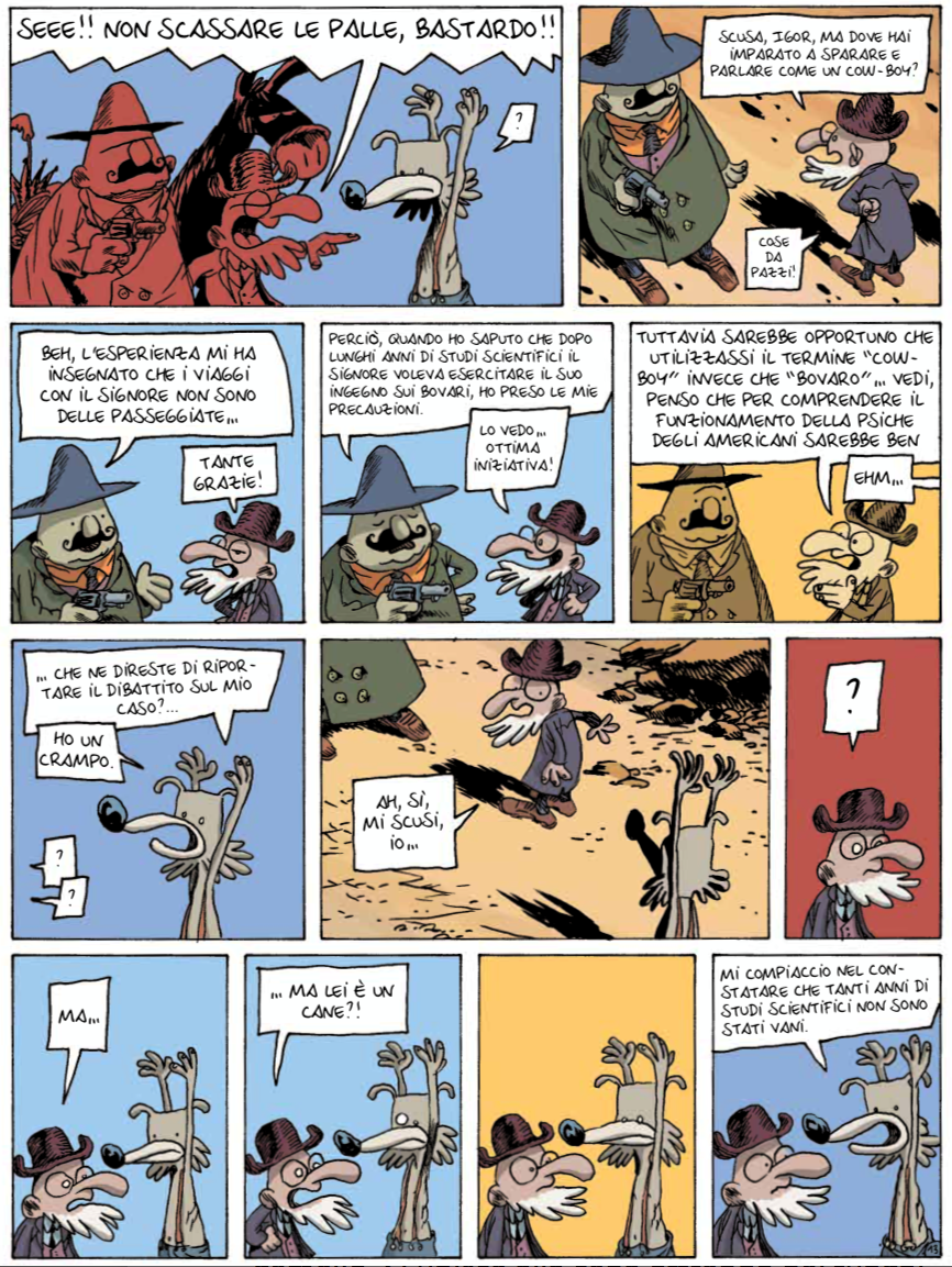 Spot tenta di derubare Freud e Igor
